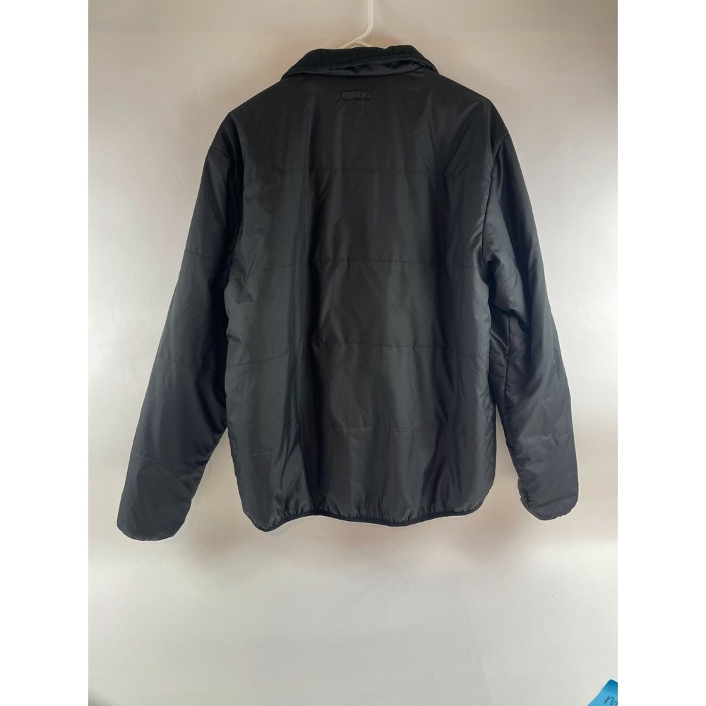 IZOD Perform Jacket Men's Size M Black Full Zip Down Alternative Insulated - Picture 2 of 7